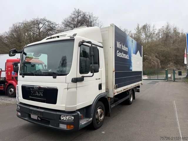 Beverage van MAN TGL 8.180, erst 146 Tkm, HU neu, Rockinger Anh.