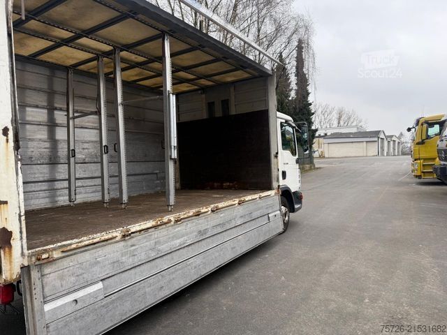 Beverage van MAN TGL 8.180, erst 146 Tkm, HU neu, Rockinger Anh.
