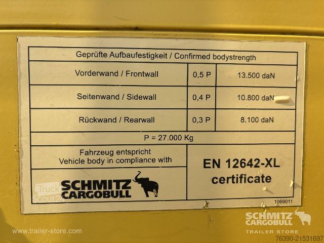 Ανοιχτό ημιρυμουλκούμενο με μουσαμά Schmitz Cargobull Semitrailer Curtainsider Standard