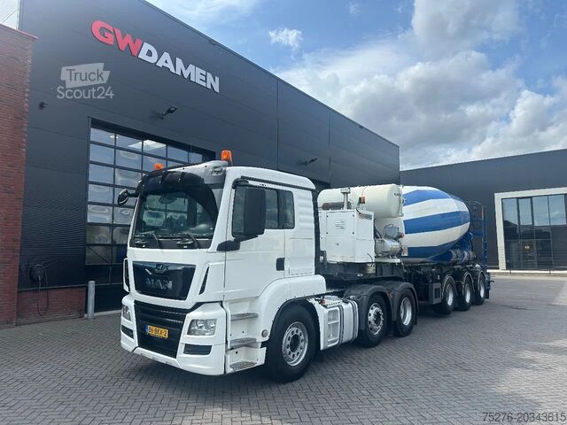 Blender MAN TGS 26.420 6x2 + Mixeroplegger 15 m3 Euro 6