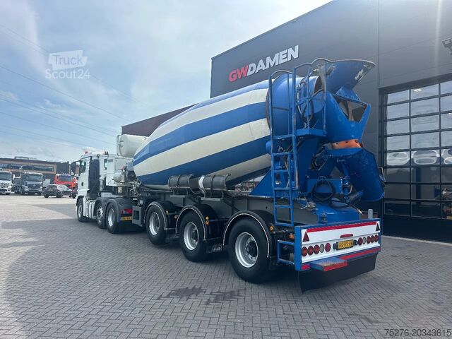 Blender MAN TGS 26.420 6x2 + Mixeroplegger 15 m3 Euro 6