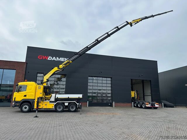 Zware belasting Scania R164-580 V8 6x4 Tractor unit Palfinger PK 56002...