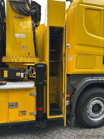 Zware belasting Scania R164-580 V8 6x4 Tractor unit Palfinger PK 56002...