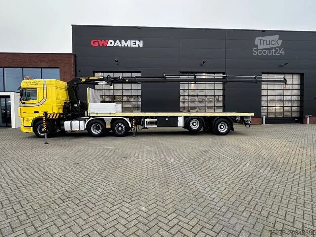 Standaard-SZM DAF XF 105 410 6x2 Palfinger PK 20002 + Tracon Trailer