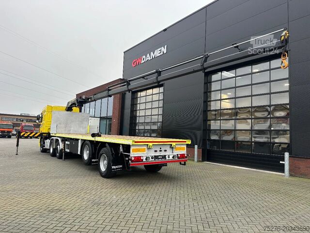 Standaard-SZM DAF XF 105 410 6x2 Palfinger PK 20002 + Tracon Trailer
