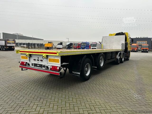 Standaard-SZM DAF XF 105 410 6x2 Palfinger PK 20002 + Tracon Trailer