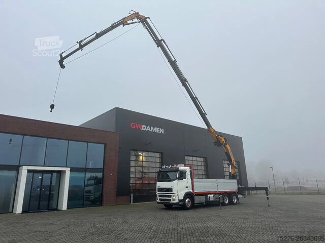 Camion-grue Volvo FH 480 6x4 Effer 525/6S + Fly Jib 6S ,Winch Euro 5