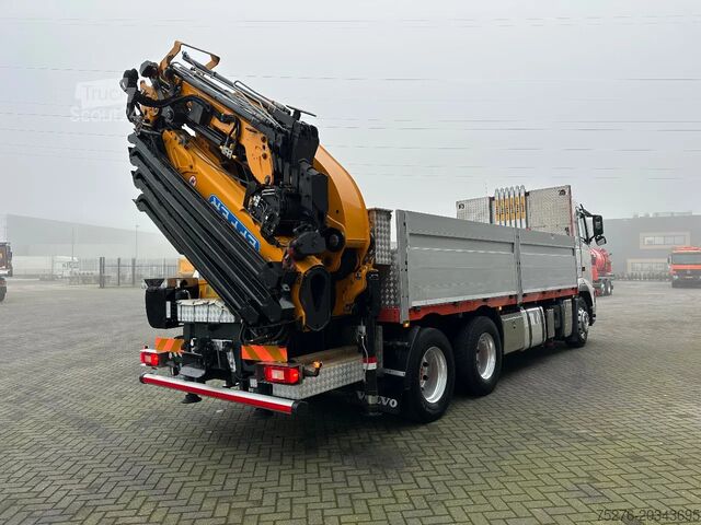 Camion-grue Volvo FH 480 6x4 Effer 525/6S + Fly Jib 6S ,Winch Euro 5