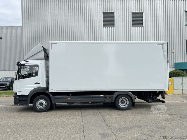 Autocarro con cassone LBW Mercedes-Benz Atego 1221 L Koffer 6,1m LBW AHK Klima