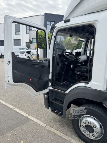 Autocarro con cassone LBW Mercedes-Benz Atego 1221 L Koffer 6,1m LBW AHK Klima