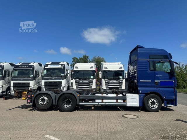 Wissellaadbak vrachtwagen MAN TGX 26.460 6X2 LL BDF Intarder ACC 1180 L  ACC