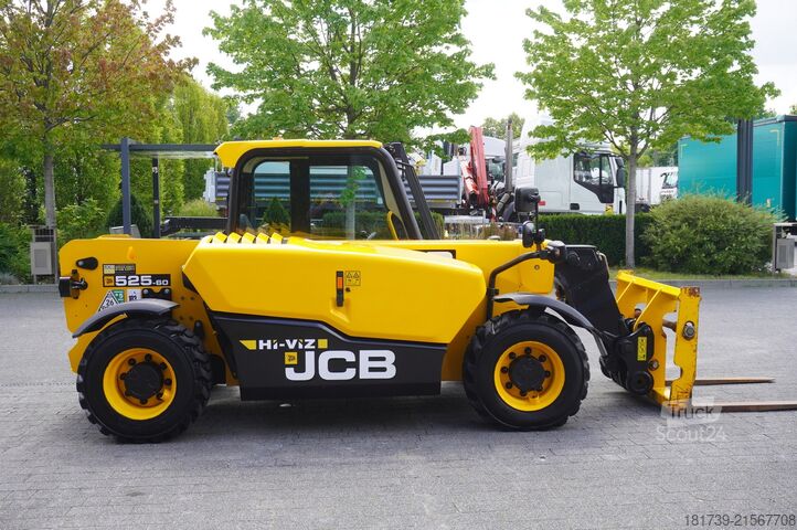 Chariots télescopiques JCB 525-60T5 / 2022 / 860 MTH! / joystick