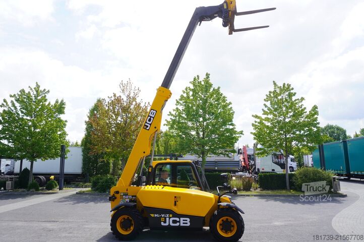 Chariots télescopiques JCB 525-60T5 / 2022 / 860 MTH! / joystick