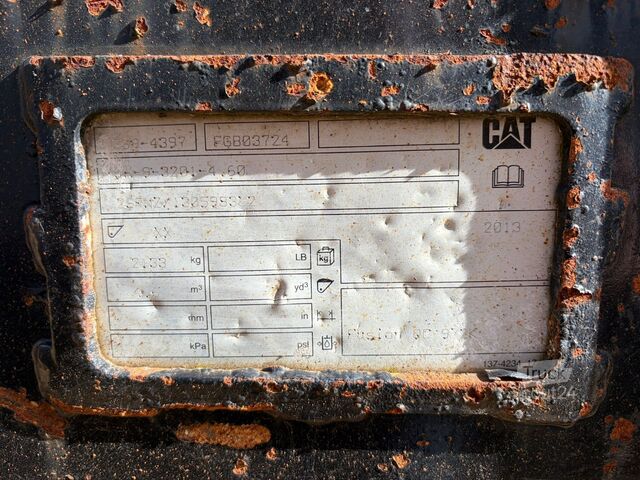 Cupă standard Caterpillar Loader bucket 972M 4.6m3 for fushion coupler