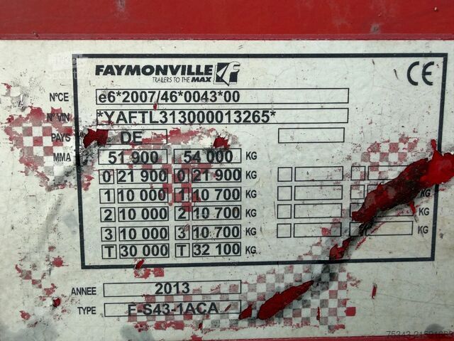 Chargeur bas Faymonville F-S43-1ACA