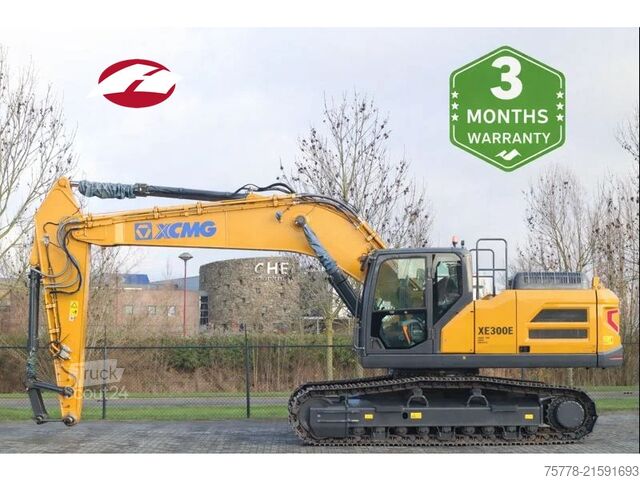 Beltegraver XCMG XE300E | CE | CUMMINS STAGE V | HAMMER / SHEAR