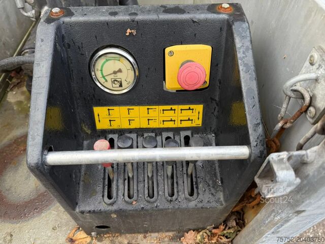 Φορτηγό πλατφόρμα με γερανό Iveco 50C14 Erdgas/CNG Hiab kran/crane Pritsche