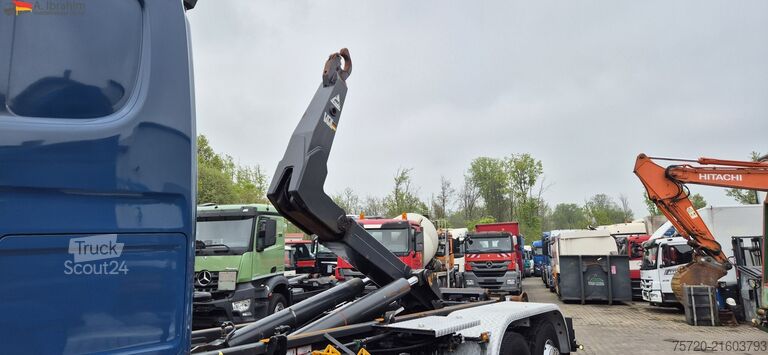 Autocarro ribaltabile Scania G 420 6x2 Abroller Lift-Lenkachse VDL Haken