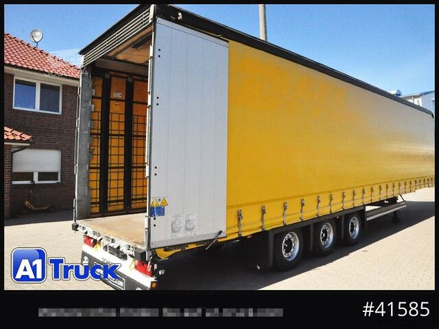 Otvorena poluprikolica sa ceradom SCHMITZ SCS 24, Mega, Varios, verzinkt, VDI 2700, DC 9.5 TÜV NEU