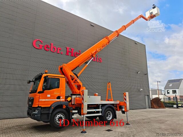 Platforma podnosząca MAN TGM 15.250 4x2 Ruthmann T300.4