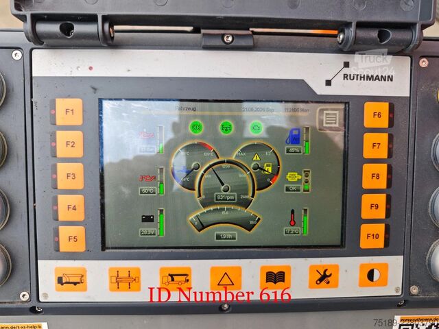 Platforma podnosząca MAN TGM 15.250 4x2 Ruthmann T300.4