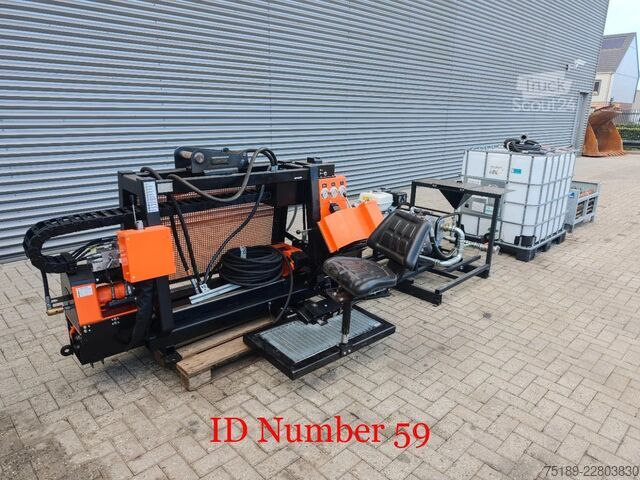 Boormachine Geodrill HDD 4.8T Drill Flush and Spool instalation