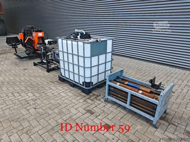 Boormachine Geodrill HDD 4.8T Drill Flush and Spool instalation