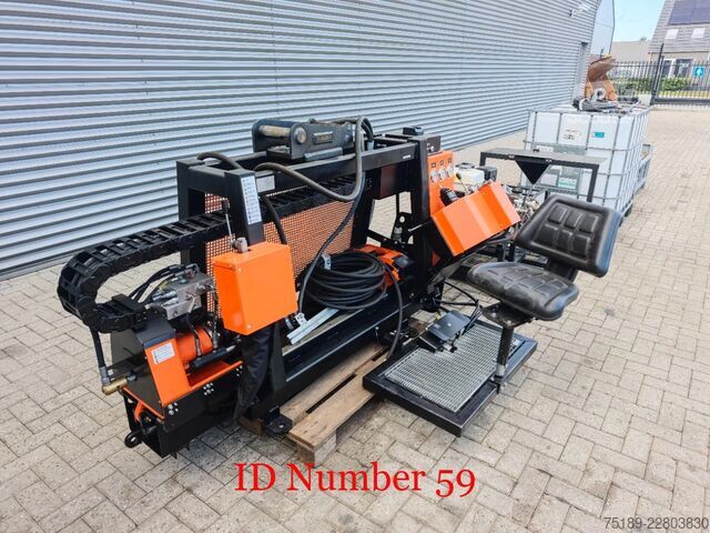 Boormachine Geodrill HDD 4.8T Drill Flush and Spool instalation