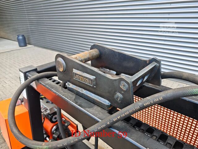 Boormachine Geodrill HDD 4.8T Drill Flush and Spool instalation