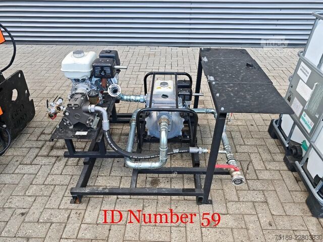 Boormachine Geodrill HDD 4.8T Drill Flush and Spool instalation