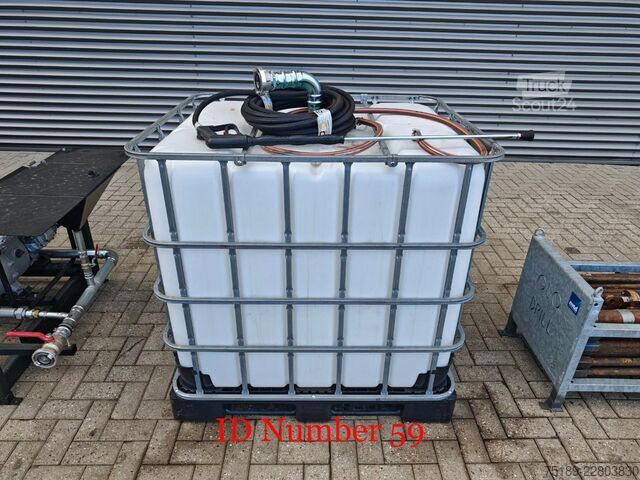 Boormachine Geodrill HDD 4.8T Drill Flush and Spool instalation
