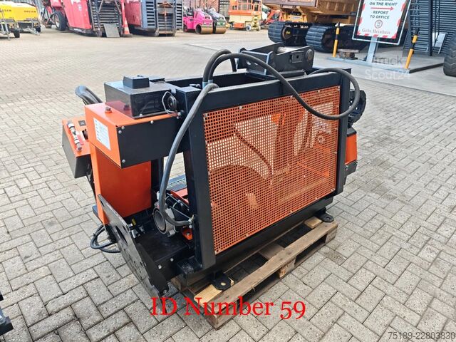 Boormachine Geodrill HDD 4.8T Drill Flush and Spool instalation