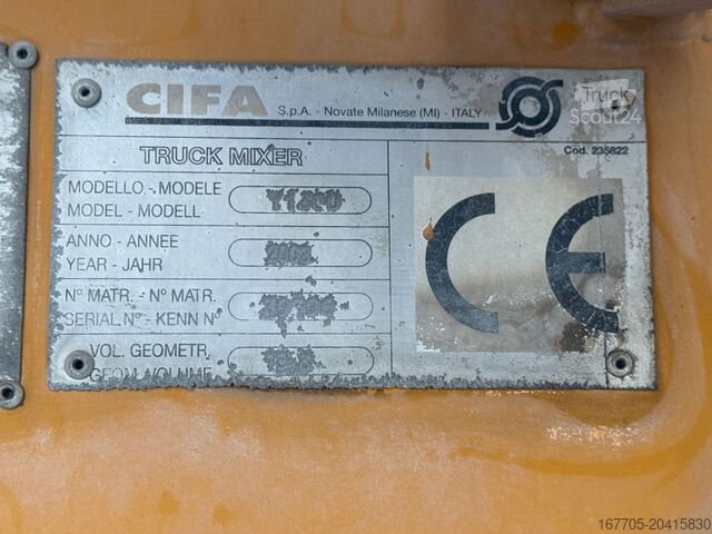 автобетонозмішувач Iveco Eurotrakker MAGIRUS 410E44H