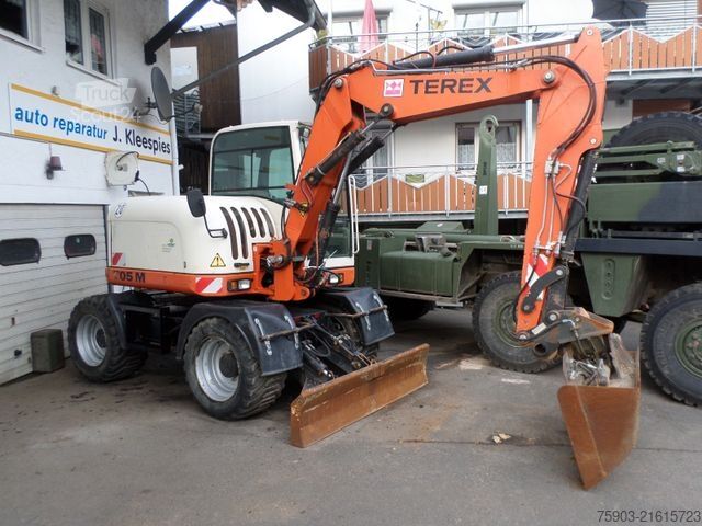 Excavator pe roți ATLAS Atlas Terex 705 m  Mobilbagger Verstellausleger