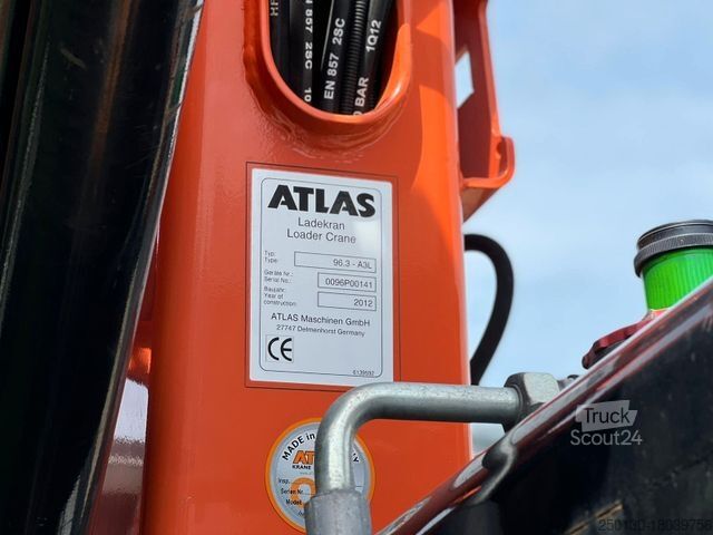 Standard tractor unit VOLVO FM 330 4x2 mit Atlas AK96.3E Ladekran