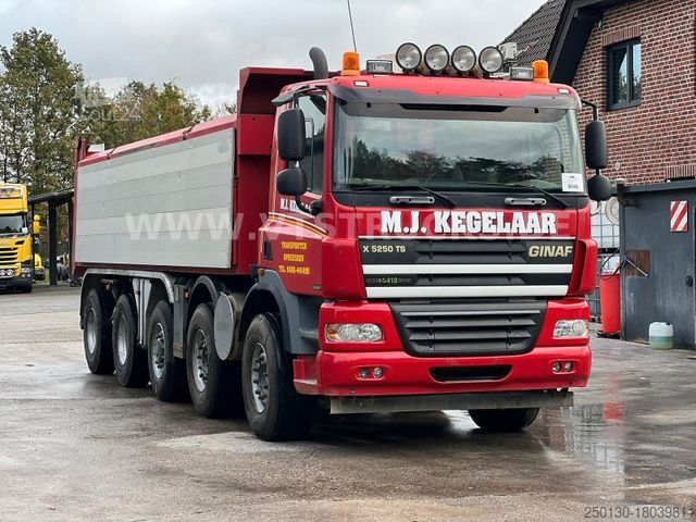 Саміоскид GINAF X 5250 TS-5 10x6 Euro 5 Kipper