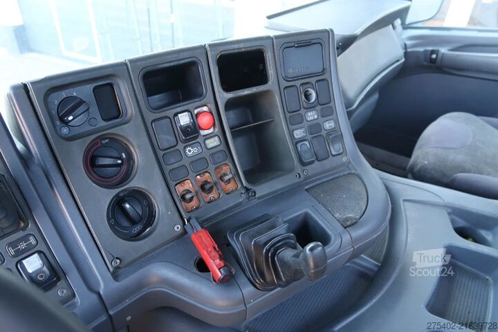Skraldevogn Scania 124c 420 8X4/ MANUAL/ RETARDER/ MEILLER-KIPPER/...