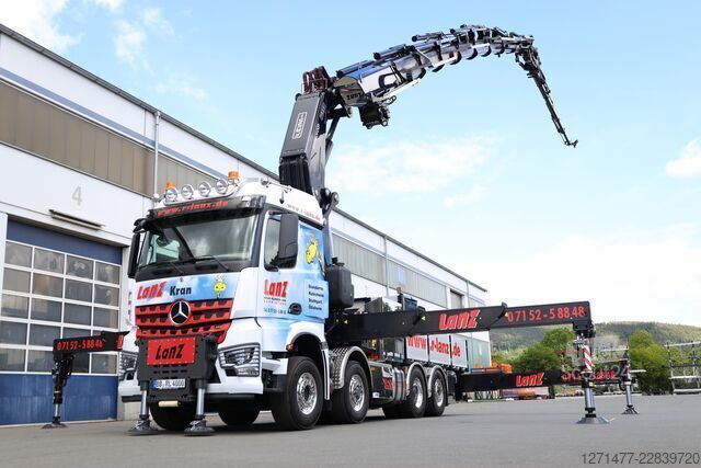 Macara montată pe camion Mercedes-Benz Arocs 5 3253L ENA