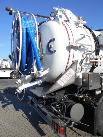 φορτηγό δεξαμενή κενού Mercedes-Benz Actros 2551 L 6x2 / Faros 15/1 piston
