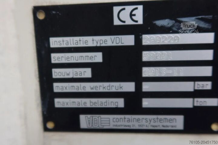 Portaalarmsysteem Volvo FE FE 320 6x2 Portaal VDL Systeem