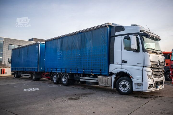 Brezentas MERCEDES ACTROS 2548-6x2+VOITH
