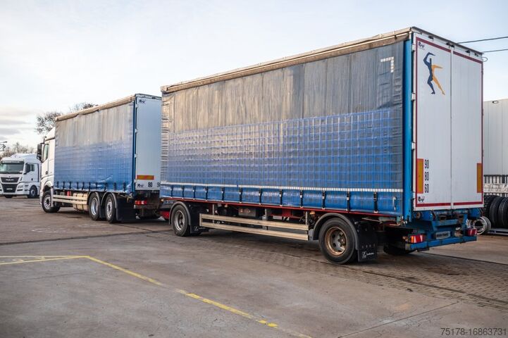 Tarpaulin MERCEDES ACTROS 2548-6x2+VOITH