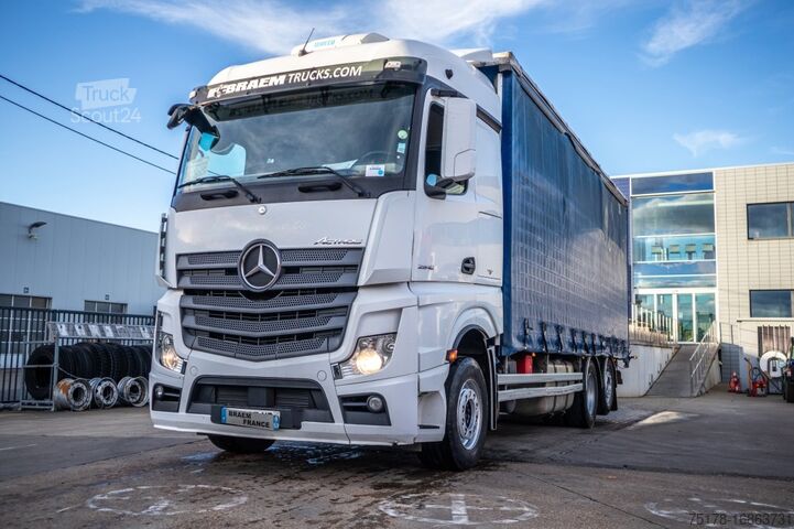 Brezentas MERCEDES ACTROS 2548-6x2+VOITH
