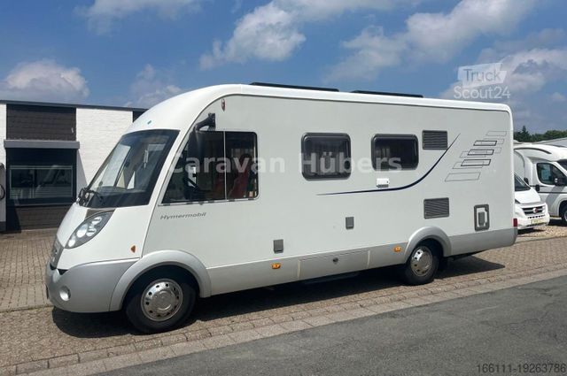 Semi-integrated camper HYMER/ERIBA B 654 CL - Hub/Festbett - auto,Sat/TV - Solar -