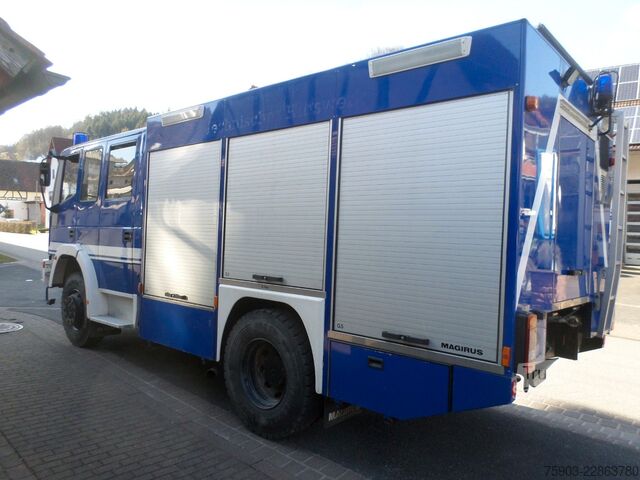 Škatlasti tovornjak IVECO Iveco FF 135 E 4x4  Doppelkabiene   Koffer THW