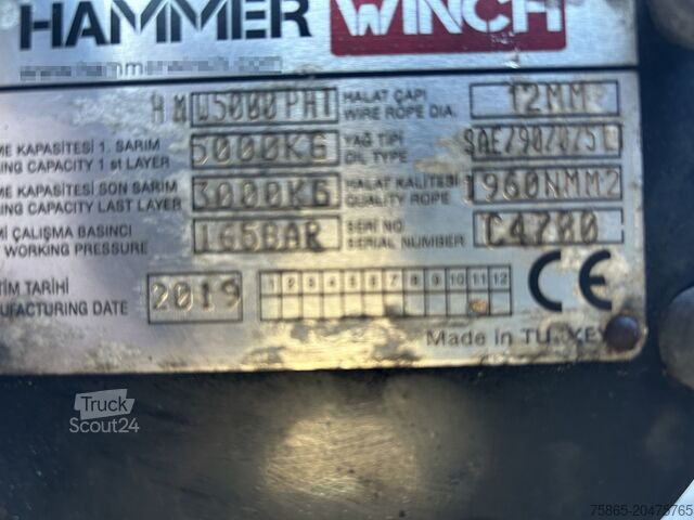 Transport af biler Eroglu ALPB 08 / Semi Dieplader / Auto - Machine Trans...