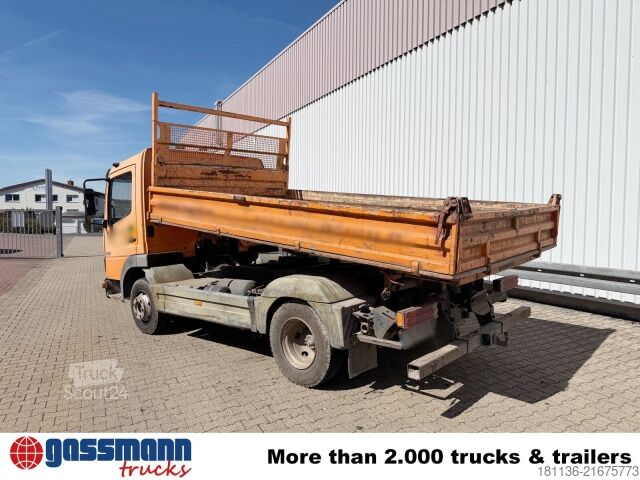 Furgón volquete Mercedes-Benz Atego 815 K 4x2, 2x AHK