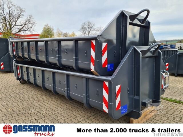 Kontener hakowy  Abrollcontainer mit Klappe ca. 11m³, überfahrbar