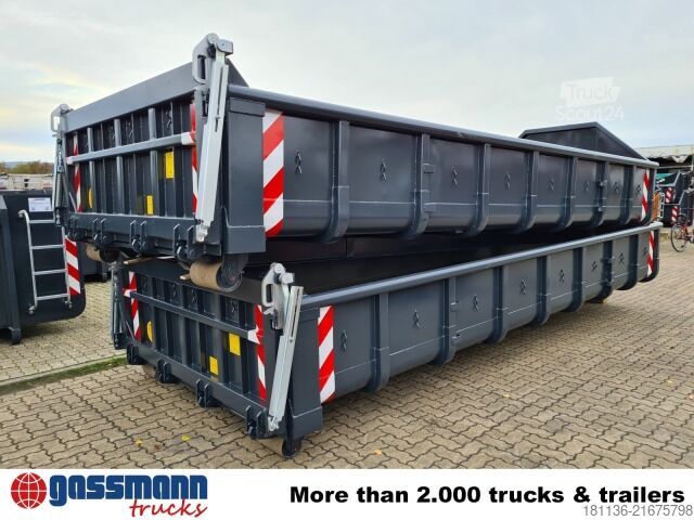 Kontener hakowy  Abrollcontainer mit Klappe ca. 11m³, überfahrbar