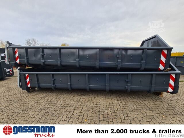Kontener hakowy  Abrollcontainer mit Klappe ca. 11m³, überfahrbar